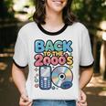Back To The 2000s Retro Nostalgia Unisex Cotton Ringer T-Shirt Back To The 2000s Retro Nostalgia Unisex Cotton Ringer T-Shirt