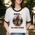 Bigfoot Sasquatch Lover Introvert Antisocial Humor Unisex Cotton Ringer T-Shirt Bigfoot Sasquatch Lover Introvert Antisocial Humor Unisex Cotton Ringer T-Shirt