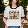 Boomer Millennial Please Be Patient I'm From The 1900s Unisex Cotton Ringer T-Shirt