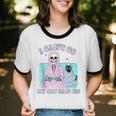 I Can't Go My Cat Said No Introvert Anxiety Cat Lover Unisex Cotton Ringer T-Shirt I Can't Go My Cat Said No Introvert Anxiety Cat Lover Unisex Cotton Ringer T-Shirt