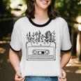 Cassette Tee 80s 90s Retro Party Costume Nostalgia Cassette Unisex Cotton Ringer T-Shirt