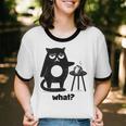 Cat What Humor Introvert Anti-Social Unisex Cotton Ringer T-Shirt Cat What Humor Introvert Anti-Social Unisex Cotton Ringer T-Shirt