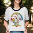 Cat Mom Loves Cats Dad Not In The Mood For People Introvert Unisex Cotton Ringer T-Shirt