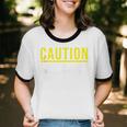 Caution Does Not Play Well With Others Introvert Unisex Cotton Ringer T-Shirt Caution Does Not Play Well With Others Introvert Unisex Cotton Ringer T-Shirt