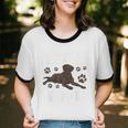 Chocolate Lab Dog Introvert Chocolate Labrador Retriever Unisex Cotton Ringer T-Shirt Chocolate Lab Dog Introvert Chocolate Labrador Retriever Unisex Cotton Ringer T-Shirt
