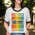 Classic Retro Gaming Nostalgia Unisex Cotton Ringer T-Shirt