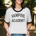 Crazy Anti Social VAMPIRE ACADEMY Introvert Stay Away From Unisex Cotton Ringer T-Shirt Crazy Anti Social VAMPIRE ACADEMY Introvert Stay Away From Unisex Cotton Ringer T-Shirt