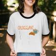 I Like Croissant And Maybe 3 People Baking Introvert Foodie Unisex Cotton Ringer T-Shirt I Like Croissant And Maybe 3 People Baking Introvert Foodie Unisex Cotton Ringer T-Shirt