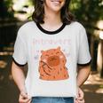 Cute Introvert Graphic Tee Unisex Cotton Ringer T-Shirt Cute Introvert Graphic Tee Unisex Cotton Ringer T-Shirt