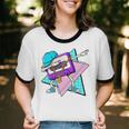 Dabbing Cassette Tape 70s 80s 80s Outfit Nostalgia Unisex Cotton Ringer T-Shirt Dabbing Cassette Tape 70s 80s 80s Outfit Nostalgia Unisex Cotton Ringer T-Shirt