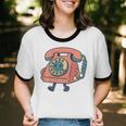 Dial It Back Retro Tech Nostalgia Vintage Premium Tri-Blend Unisex Cotton Ringer T-Shirt