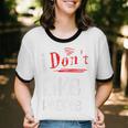 I Don't Like People Introvert Small Unisex Cotton Ringer T-Shirt