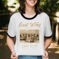 East Wing Never Forget American Vintage Nostalgia Unisex Cotton Ringer T-Shirt East Wing Never Forget American Vintage Nostalgia Unisex Cotton Ringer T-Shirt