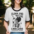 Elder Emo Club Skeleton Nostalgia It Wasn't a Phase Mom Unisex Cotton Ringer T-Shirt Elder Emo Club Skeleton Nostalgia It Wasn't a Phase Mom Unisex Cotton Ringer T-Shirt