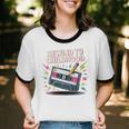 Elder Millennials Embracing 90s Rewind Nostalgia Vibes Unisex Cotton Ringer T-Shirt Elder Millennials Embracing 90s Rewind Nostalgia Vibes Unisex Cotton Ringer T-Shirt