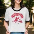 Enchanted Mesa Plateau Nostalgia Unisex Cotton Ringer T-Shirt