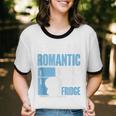 I Enjoy Long Romantic Walks To My Fridge Introvert Unisex Cotton Ringer T-Shirt