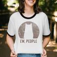 Ew People Introvert Cat Meow Cat Lover Men Women Kids Unisex Cotton Ringer T-Shirt Ew People Introvert Cat Meow Cat Lover Men Women Kids Unisex Cotton Ringer T-Shirt