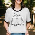 Ew People Introvert Sayings Sarcastic Cat Quote Unisex Cotton Ringer T-Shirt Ew People Introvert Sayings Sarcastic Cat Quote Unisex Cotton Ringer T-Shirt