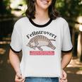 Felinetrovert CAT Lover Kitten CATS Funny Meme Introvert Pet Unisex Cotton Ringer T-Shirt Felinetrovert CAT Lover Kitten CATS Funny Meme Introvert Pet Unisex Cotton Ringer T-Shirt