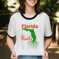 Florida Roots Florida Nostalgia Unisex Cotton Ringer T-Shirt Florida Roots Florida Nostalgia Unisex Cotton Ringer T-Shirt