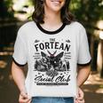 Fortean Social Club Bigfoot Mothman Alien Cryptid Introvert Unisex Cotton Ringer T-Shirt