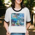 Frutiger Aero Retro Vibes Premium Tri-Blend Unisex Cotton Ringer T-Shirt