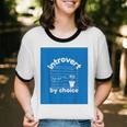 Fun For Introverts Unisex Cotton Ringer T-Shirt