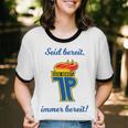 GDR Pioneer East East Nostalgia USSR Soviet Union Unisex Cotton Ringer T-Shirt