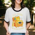 Go Away I'm Introverting Cat Coffee Headphones Unisex Cotton Ringer T-Shirt Go Away I'm Introverting Cat Coffee Headphones Unisex Cotton Ringer T-Shirt