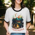 I Hate People Id Rather Be Camping Sarcastic Introvert Unisex Cotton Ringer T-Shirt I Hate People Id Rather Be Camping Sarcastic Introvert Unisex Cotton Ringer T-Shirt