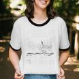 Heartwarming Wagon Please Be Patient I'm From The 1900s Unisex Cotton Ringer T-Shirt
