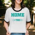 Home Is Where The Introvert Is Introvert Unisex Cotton Ringer T-Shirt
