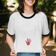 I Like Horror Movies And Maybe 3 People Introvert Unisex Cotton Ringer T-Shirt