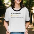 Humankind One Star Introvert People Rating Unisex Cotton Ringer T-Shirt Humankind One Star Introvert People Rating Unisex Cotton Ringer T-Shirt