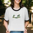 Hunt-Trovert Hunting Hunter Humor Definition Introvert Unisex Cotton Ringer T-Shirt