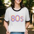 I'd Rather Be In The 80s Iconic Music Nostalgia Vintage Unisex Cotton Ringer T-Shirt