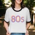 I'd Rather Be In The 80s Iconic Music Nostalgia Vintage Unisex Cotton Ringer T-Shirt