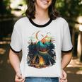 Id Rather Be Camping Great Outdoors Love Glamping Introvert Unisex Cotton Ringer T-Shirt Id Rather Be Camping Great Outdoors Love Glamping Introvert Unisex Cotton Ringer T-Shirt