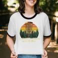 Id Rather Be Playing With My Disc Introvert Disc Golf Raglan Baseball Tee Unisex Cotton Ringer T-Shirt