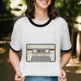 I'm From The 1900s Be Patient Retro Cassette Tape Premium Unisex Cotton Ringer T-Shirt