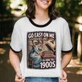 I'm From The 1900s Vinyl Record Lover For Women Unisex Cotton Ringer T-Shirt