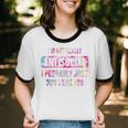 I'm Not Antisocial I Probably Just Don't Like You Introvert Unisex Cotton Ringer T-Shirt