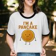 I’m a Pancake Meme For Nostalgia And Sci-Fi Fan Unisex Cotton Ringer T-Shirt