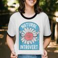 Introvert Cute Anti-Social Shy Person Inner Strength Unisex Cotton Ringer T-Shirt