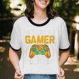 Introvert Gamer Video Games Anti Social Team Player Unisex Cotton Ringer T-Shirt