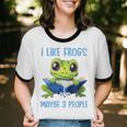 Introvert Herpetologists Amphibian Frog Lover Unisex Cotton Ringer T-Shirt Introvert Herpetologists Amphibian Frog Lover Unisex Cotton Ringer T-Shirt