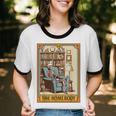 Introvert Homebody Awkward Skeleton The Homebody Tarot Card Unisex Cotton Ringer T-Shirt Introvert Homebody Awkward Skeleton The Homebody Tarot Card Unisex Cotton Ringer T-Shirt