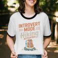 Introvert Mode Hiking Activated Hiker Unisex Cotton Ringer T-Shirt Introvert Mode Hiking Activated Hiker Unisex Cotton Ringer T-Shirt