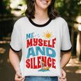 Introvert Relaxation Me Myself And Silence Summer Vacation For Men Women Unisex Cotton Ringer T-Shirt Introvert Relaxation Me Myself And Silence Summer Vacation For Men Women Unisex Cotton Ringer T-Shirt